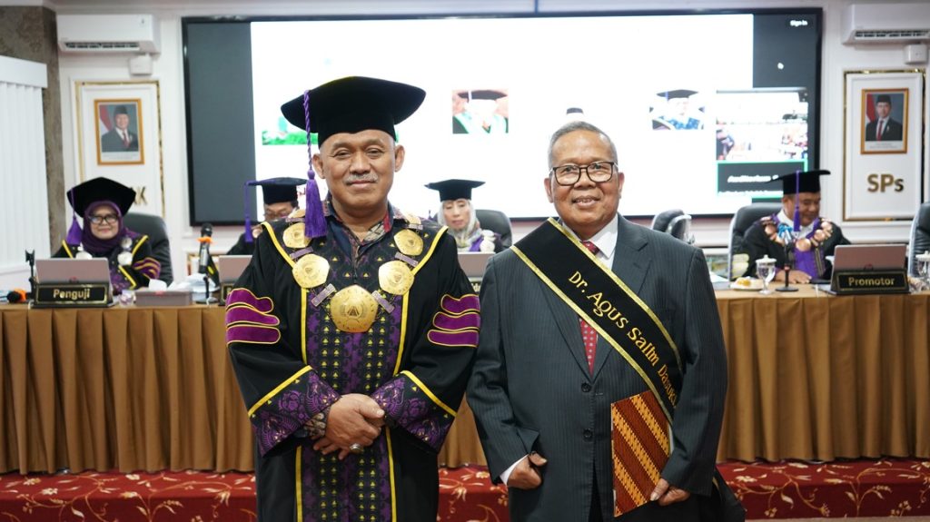 Rektor UNSADA, Bapak Agus Salim Dasuki, Resmi Raih Gelar Doktor dengan Predikat Cum Laude dari Universitas Pakuan Bogor