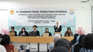 Diseminasi Hasil Penelitian Ke-1 UNSADA dan UNAS Angkat Inovasi Studi Kejepangan yang Unggul dan Berdampak