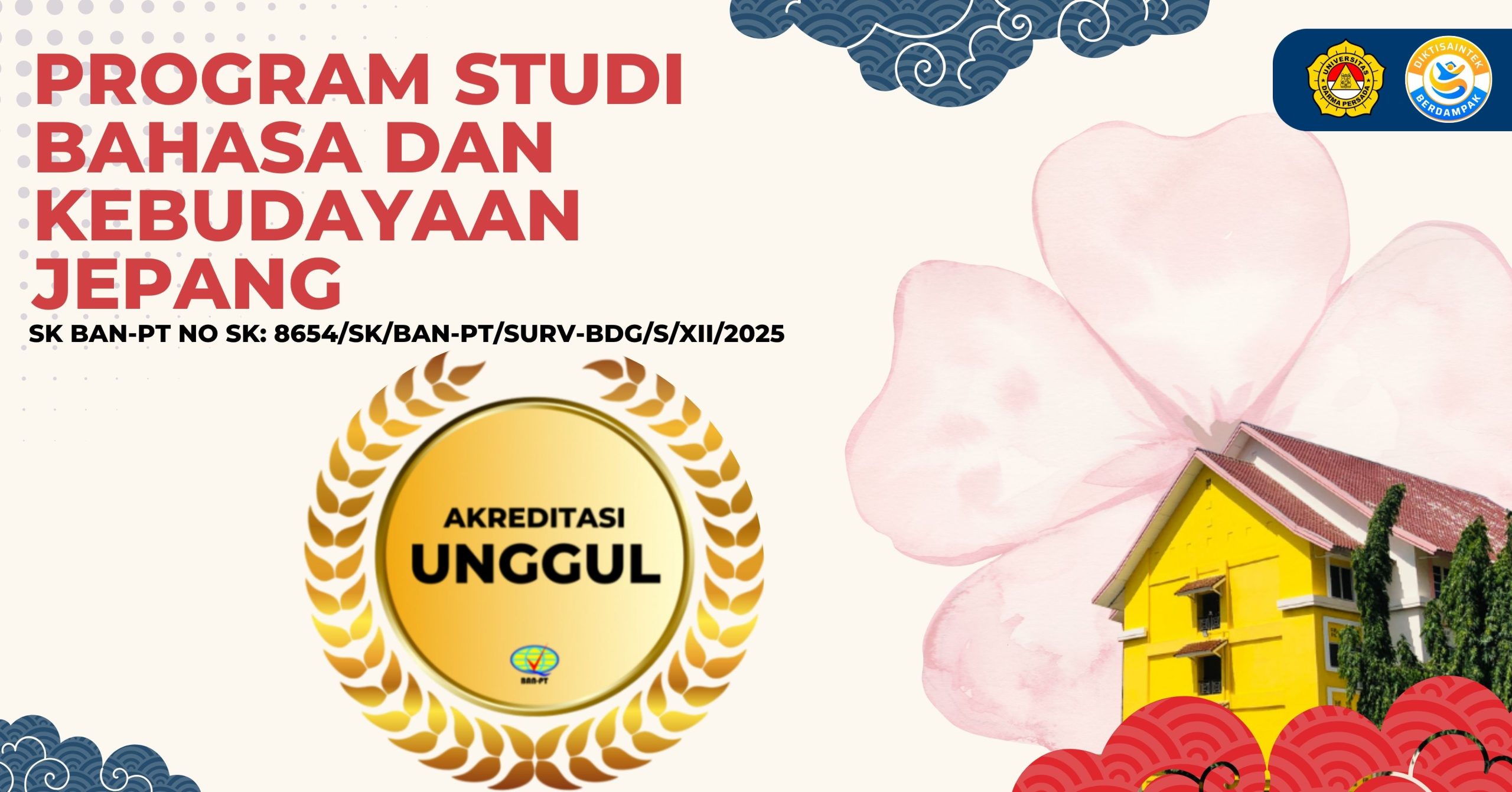 Prodi Bahasa dan Kebudayaan Jepang UNSADA Akreditasi Unggul